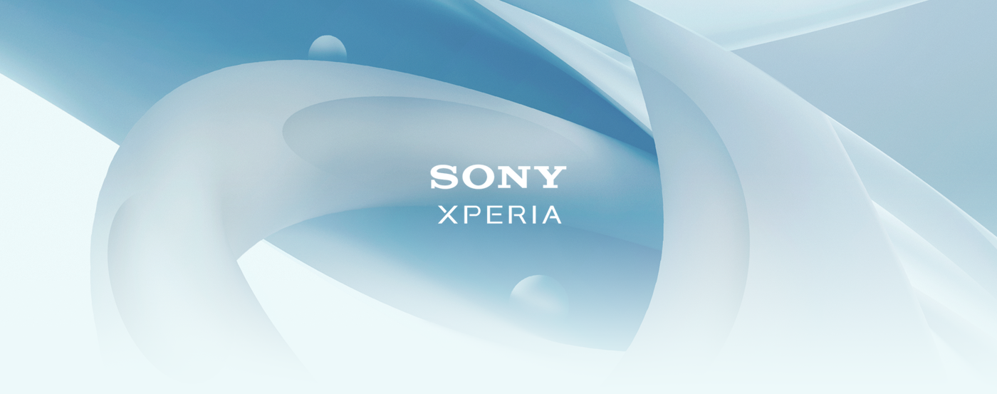 CGI 3D graphic design  abstract Wallpapers campaign Sony smartphone minimal futuristic