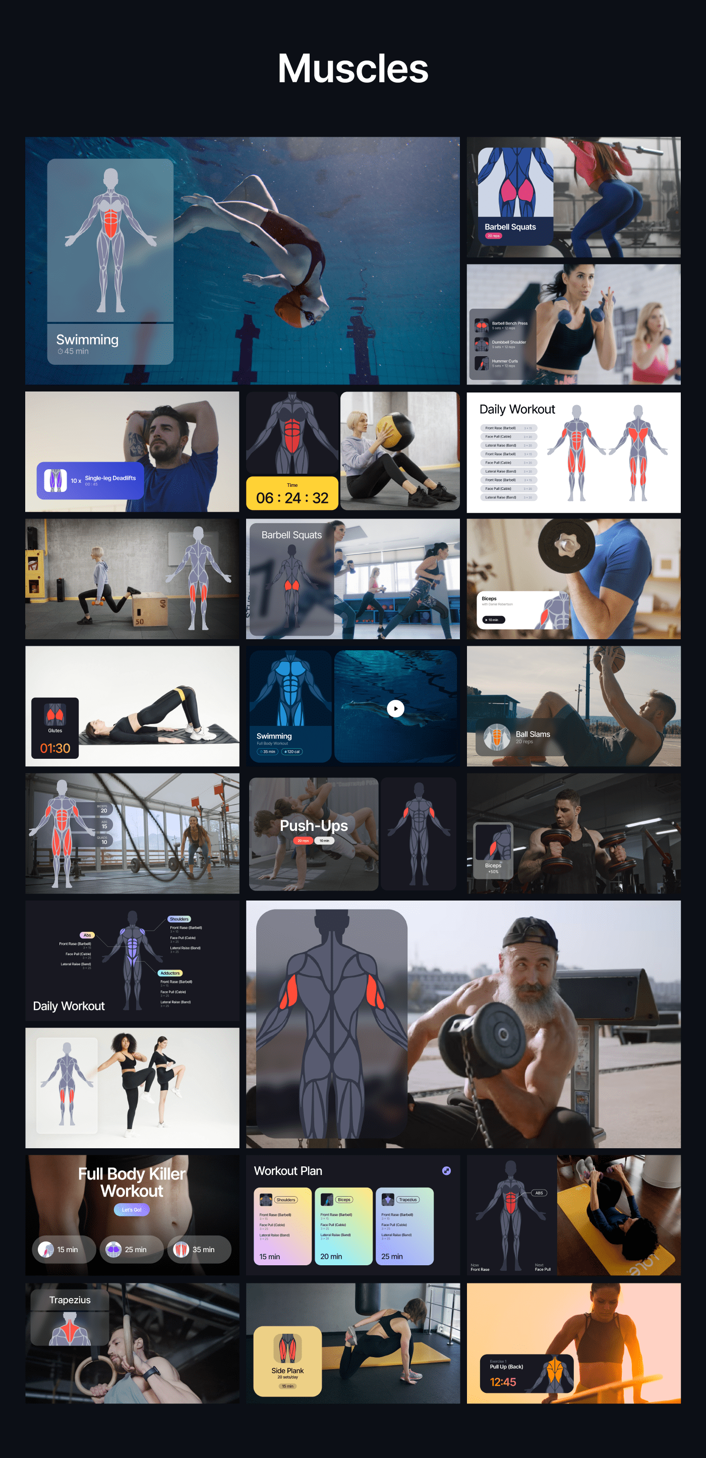 after effects Premiere Pro Video Editing Video Template motion design fitness recipe muscle countdown