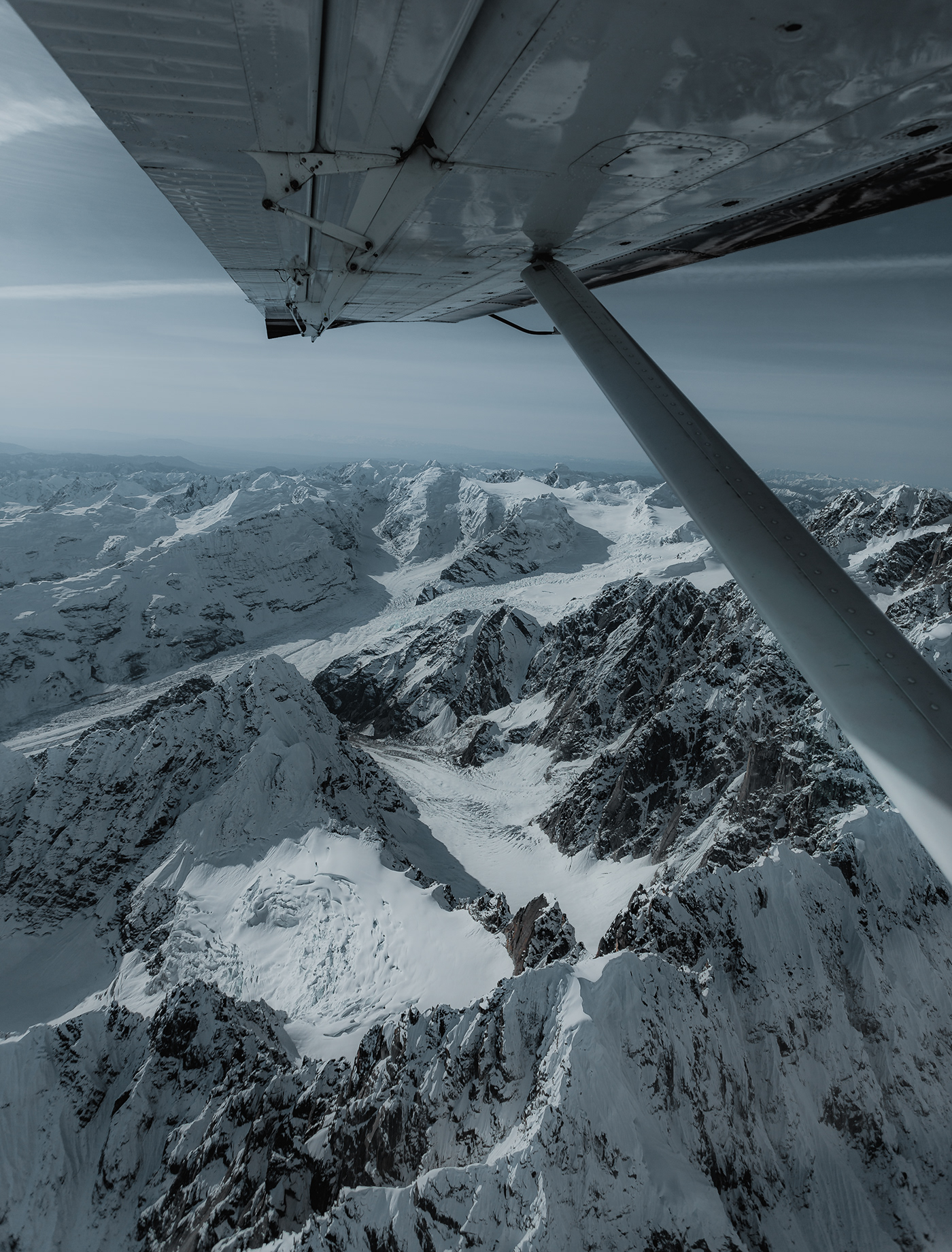 Adventure photography Airplane photography Alaska denali denali national park Drone photography flightseeing landscape photography Talkeetna Air winter