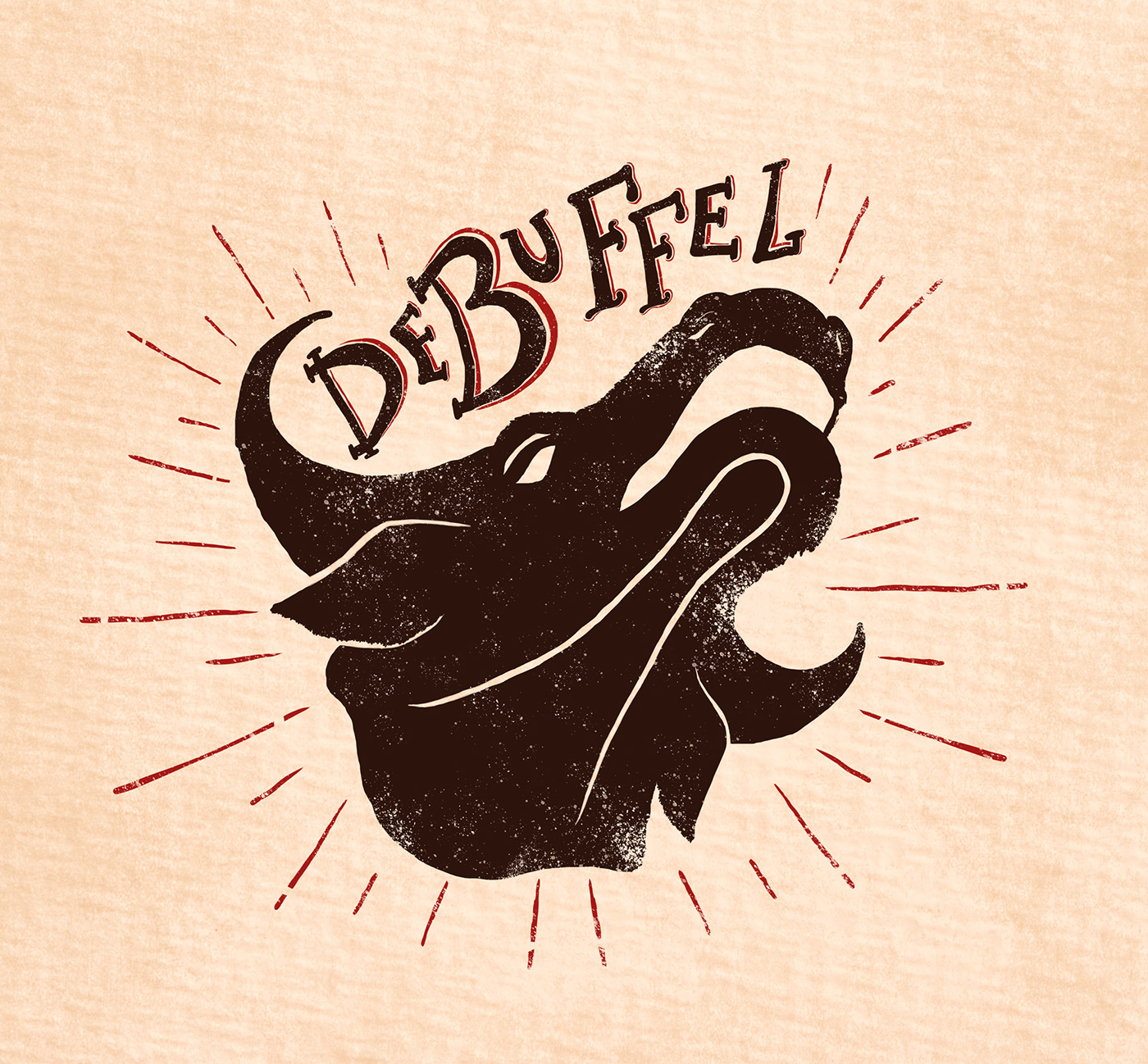 artwork country debuffel design logo Muziek
