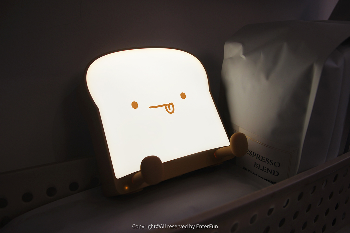 double sided iphone Lamp light night lamp phone holder
