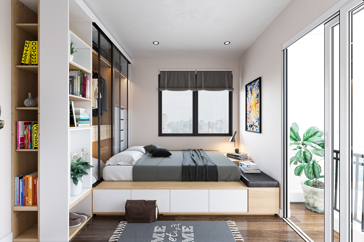 interiordesign Interior apartment small apartment interior design  visualization
