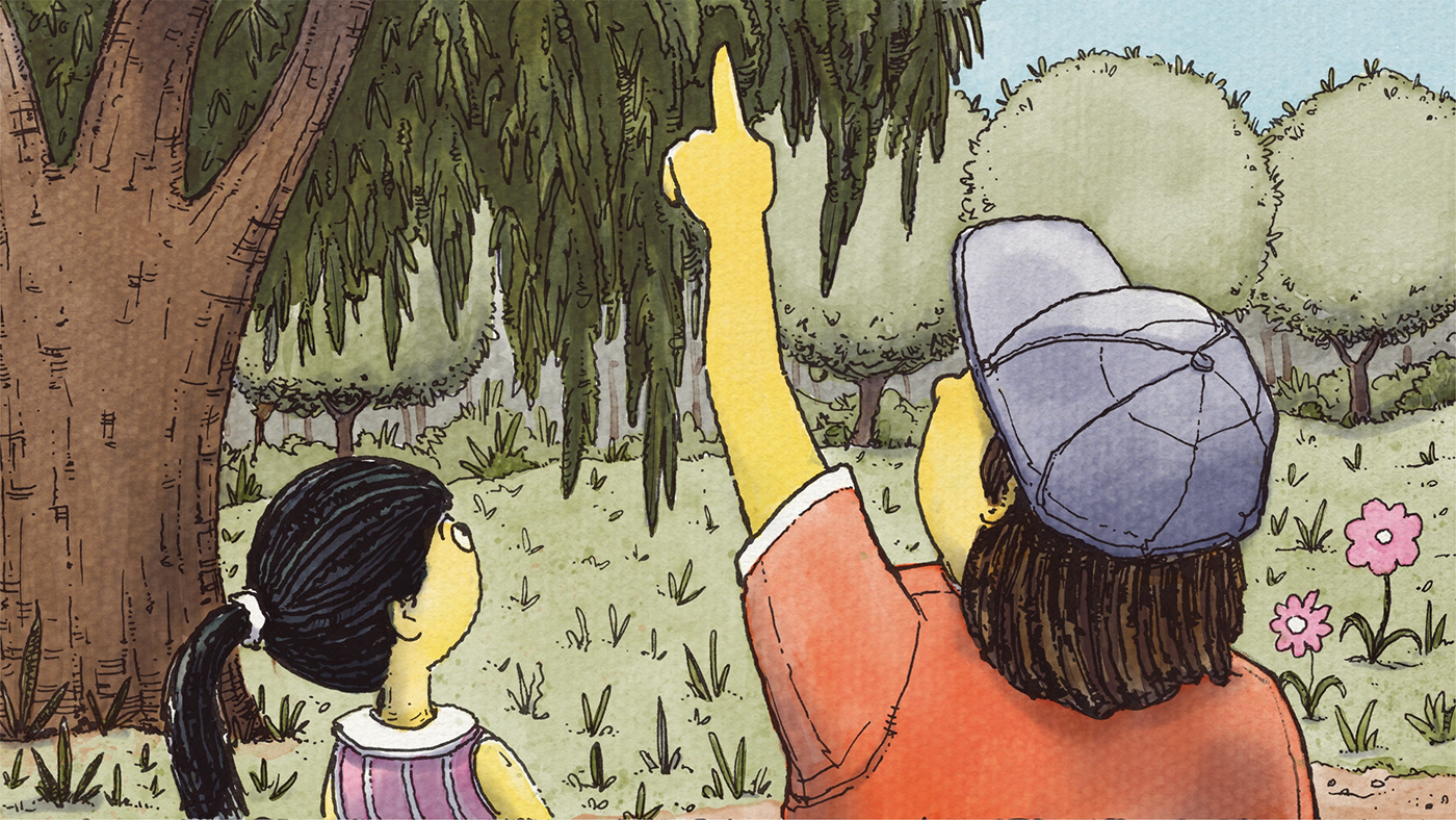 Australia book illustrations kidlit kids Tree 