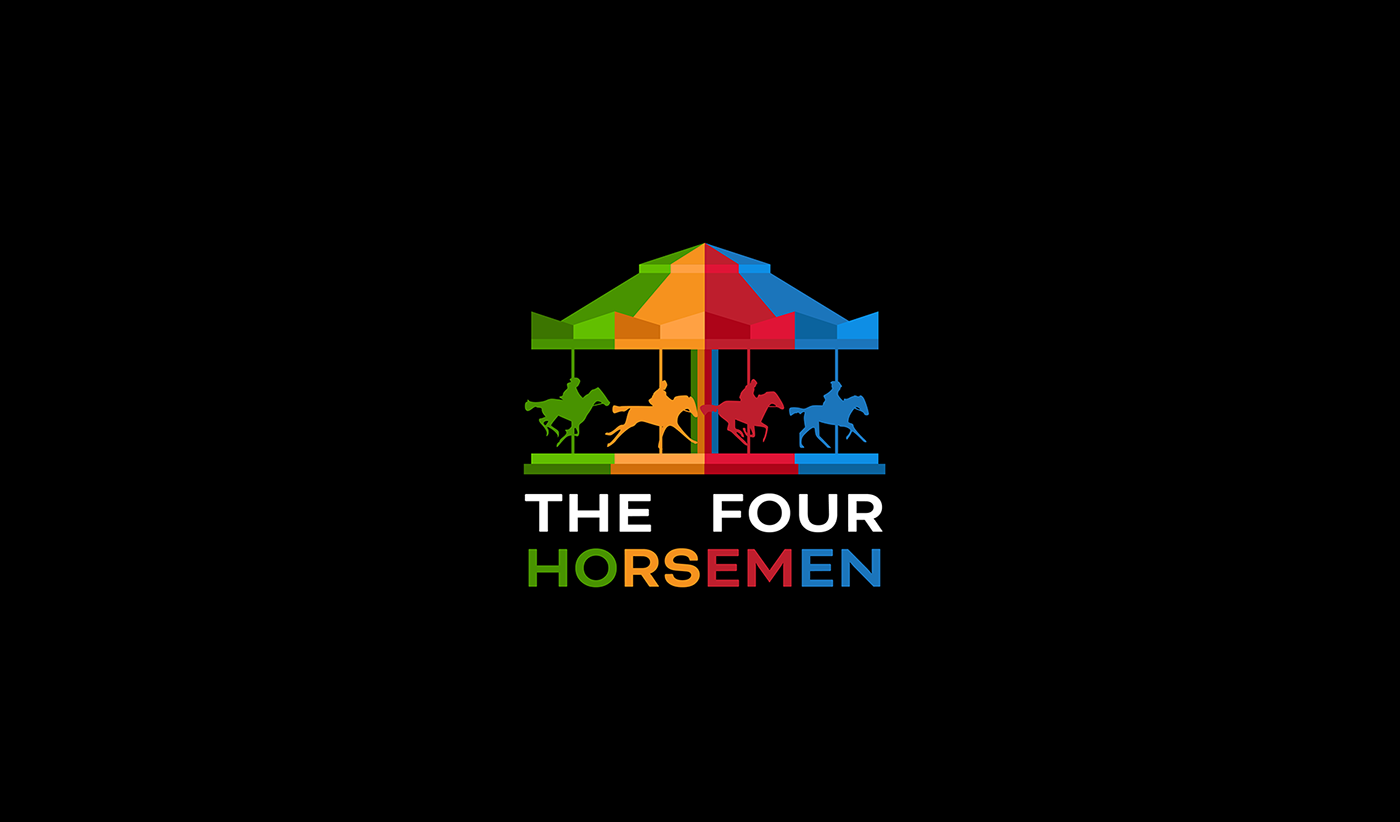 colored logo Four Horsemen logo the four horsemen The Four Horsemen logo