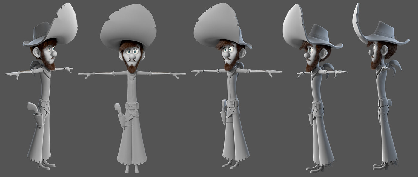 3D arnold cartoon Character Maya modeling vray Xgen