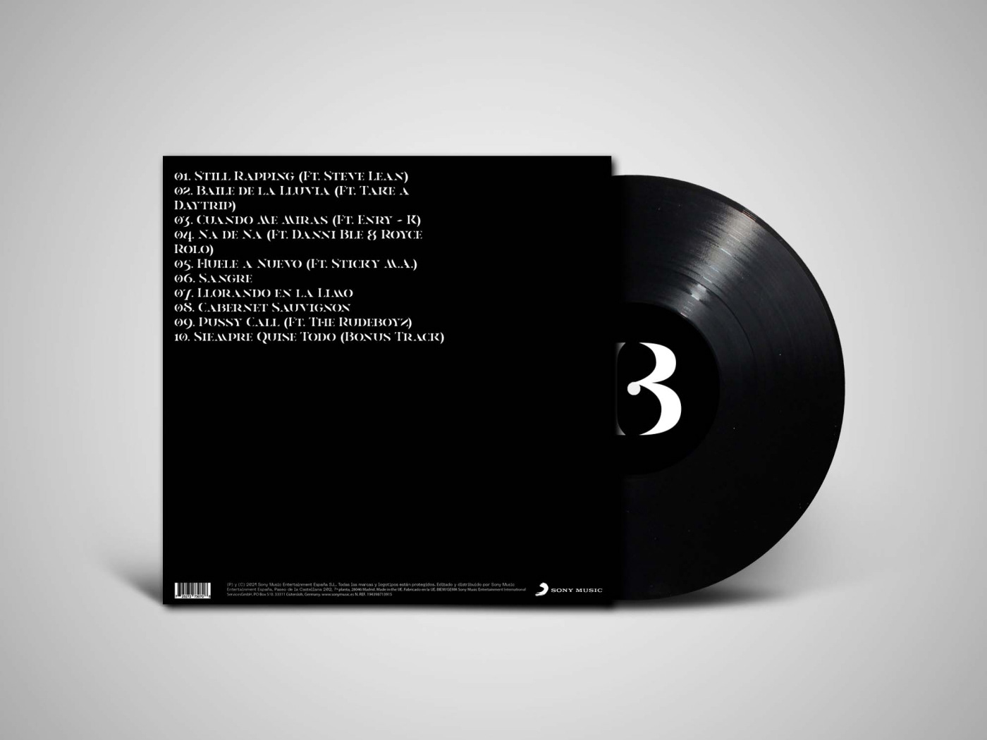 graphic design  ILLUSTRATION  Vinyl Cover music redesign