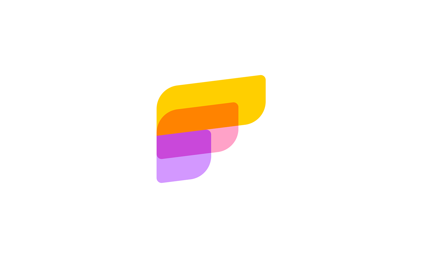 logo brand identity branding  Logo Design colorful Ecommerce coloful minimal Overlay overlap