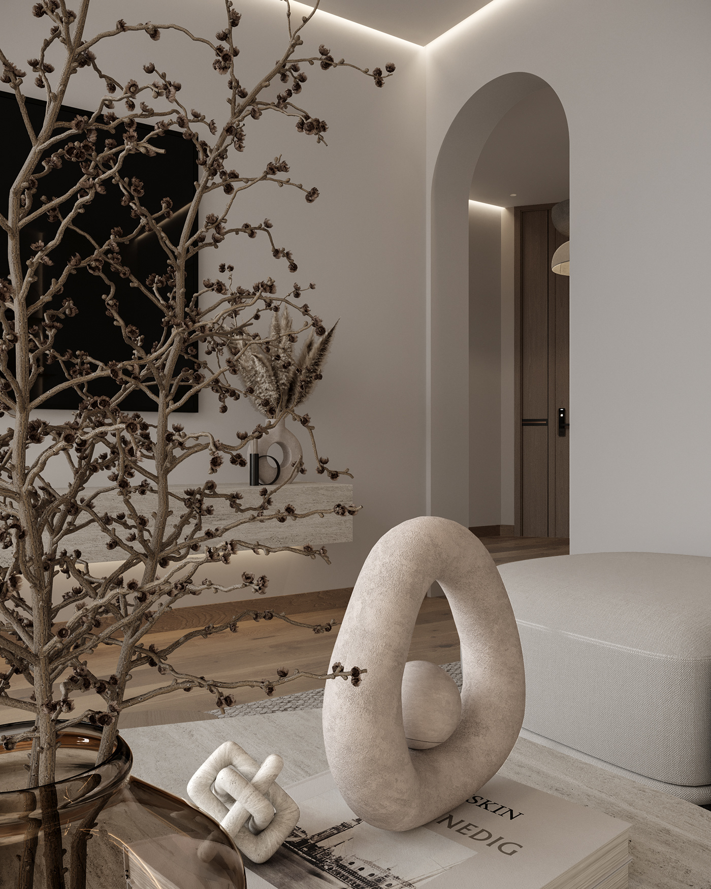 boho design sofa interior design  visualization corona artist painting   Wabi Sabi MAJLIS