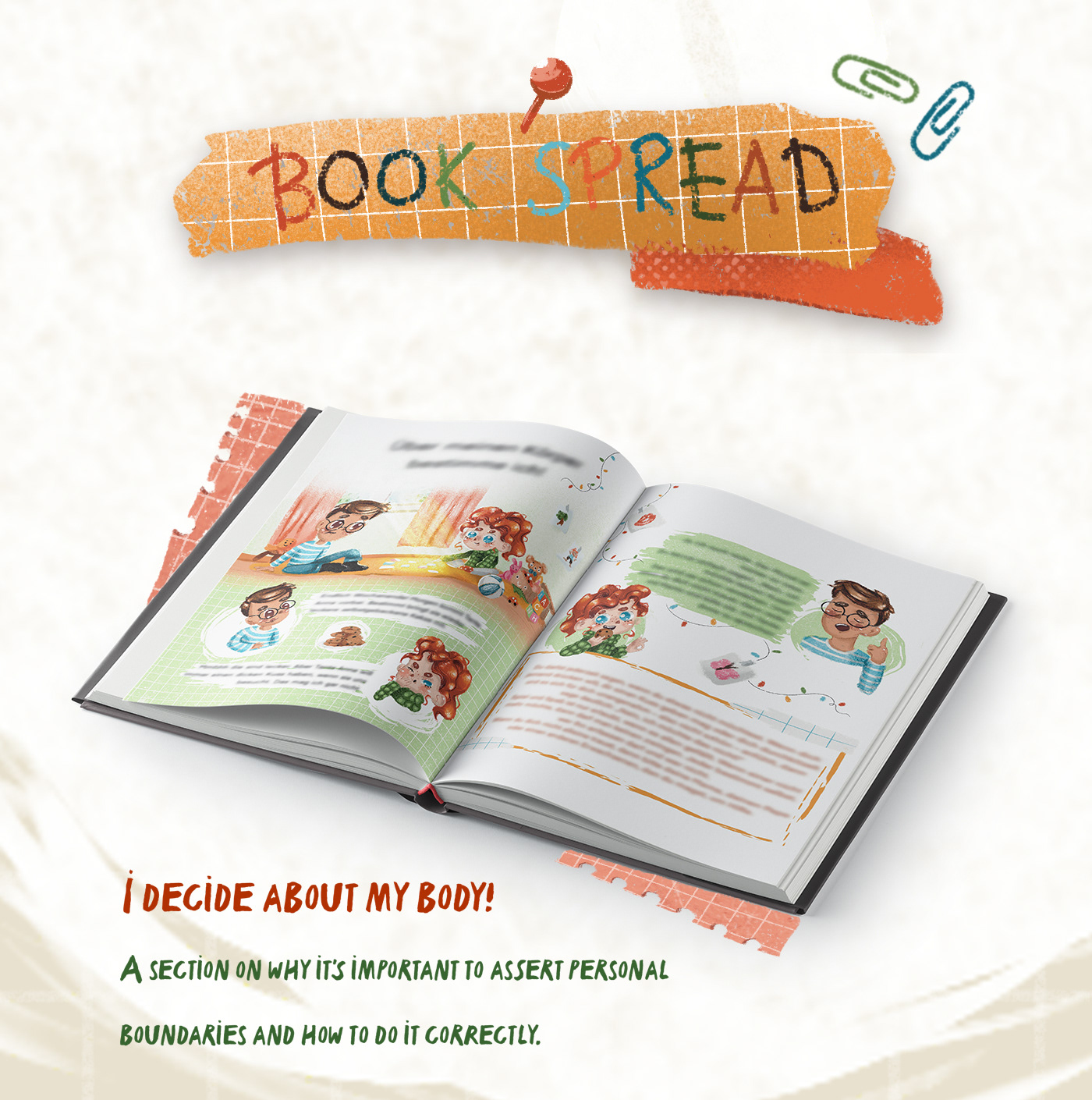 Children book design