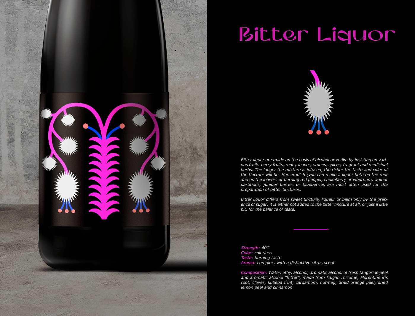 photoshop label design wine bottle Packaging adobe illustrator visual identity ILLUSTRATION  Procreate