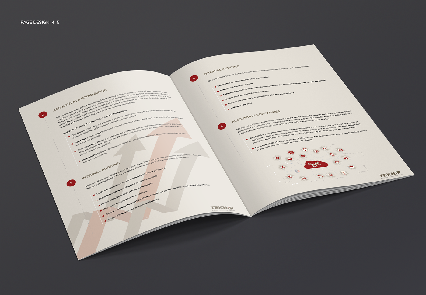brochure design brochure corporate financial design arabic best