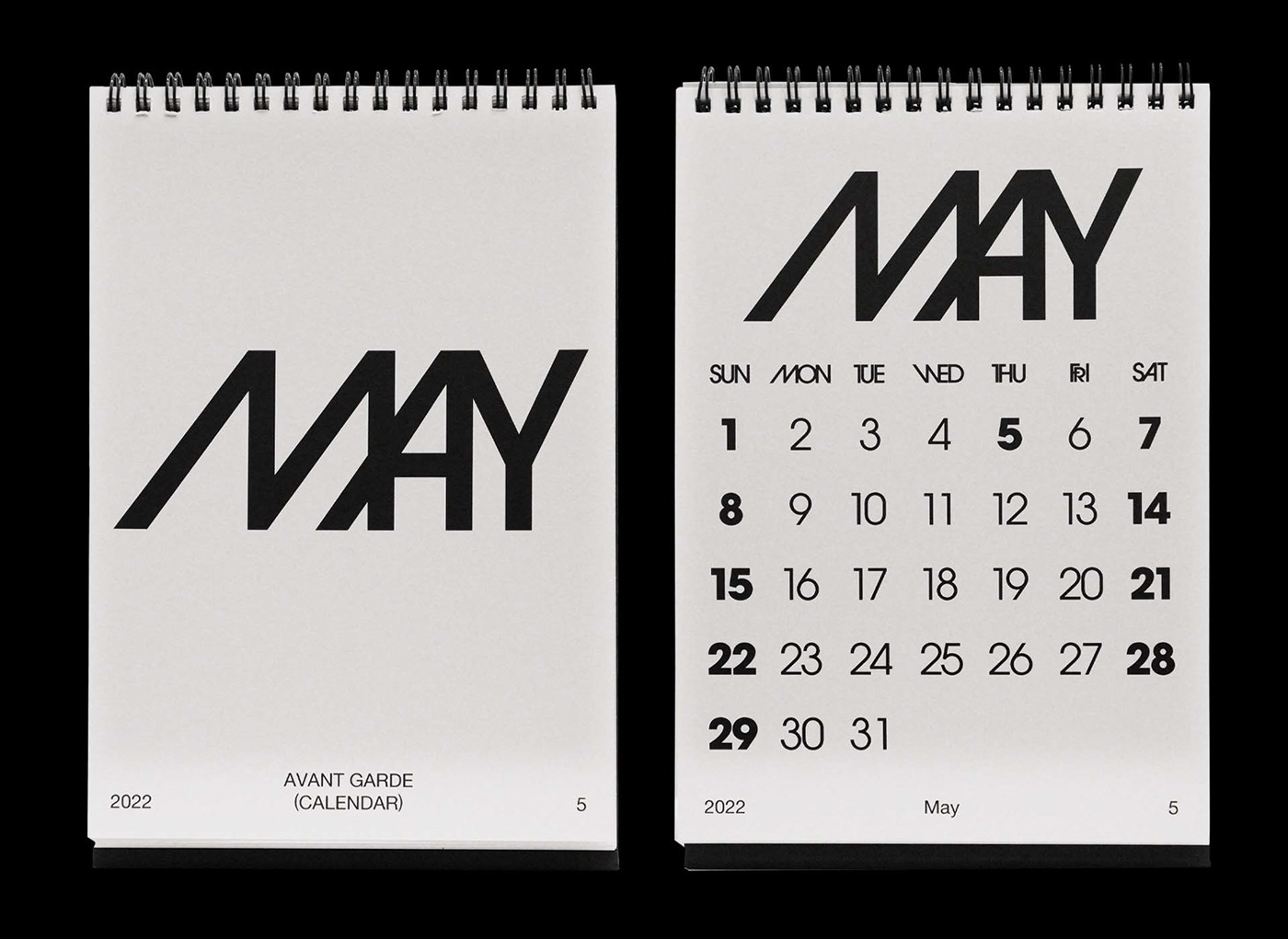 avant garde book calendar editorial editorial design  graphic design  specimen Typeface typography   typography design