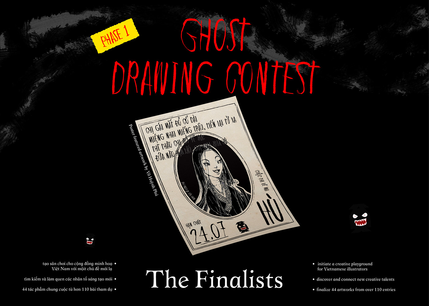 Competition darkroom Exhibition  ghost graphic design  ILLUSTRATION  publication risograph vietnam Zine 