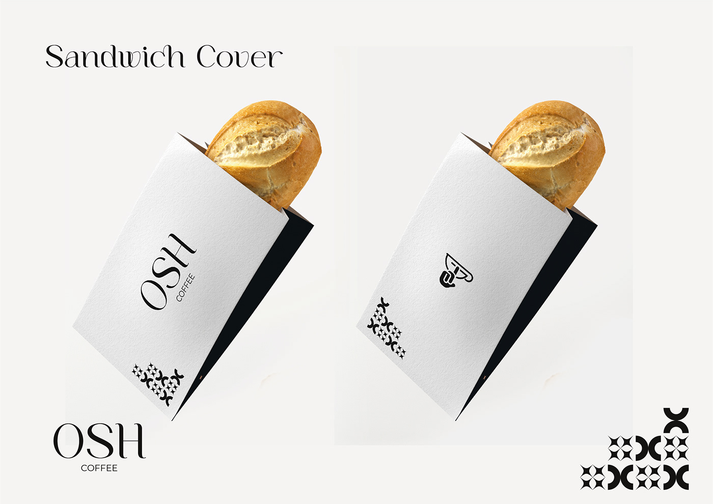 Coffee Kuwait rebranding black and white dessert alexandria Packaging visual identity Advertising  designer