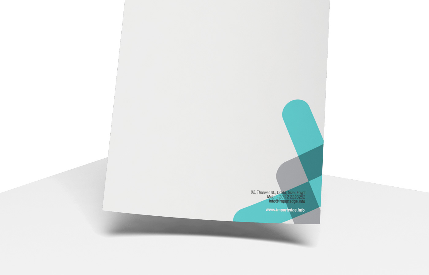 print card letterhead stationairy dubai egypt Logo Design