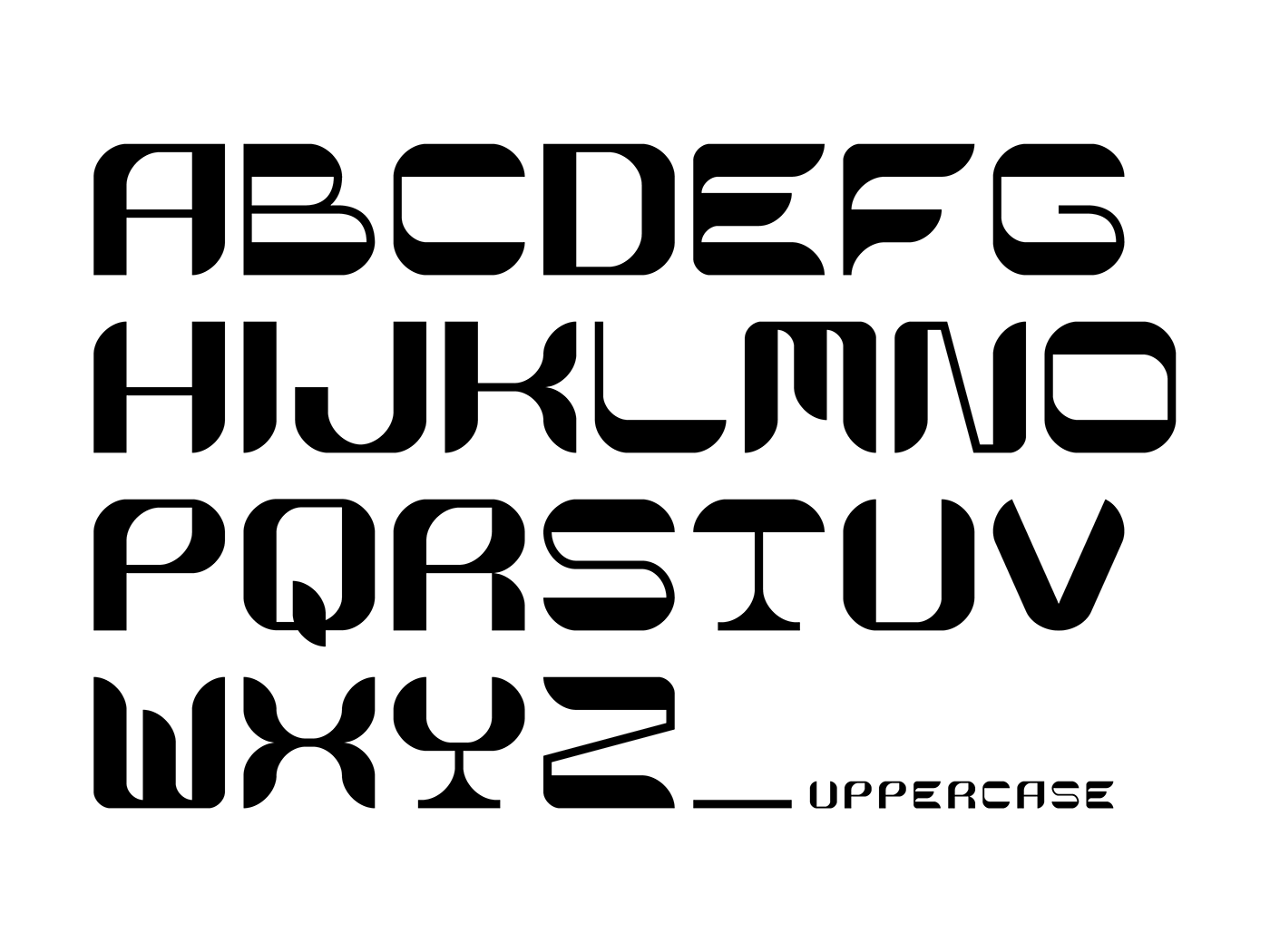 font Fontself type Typeface fonts typography   graphic design  flowa type design glyphs