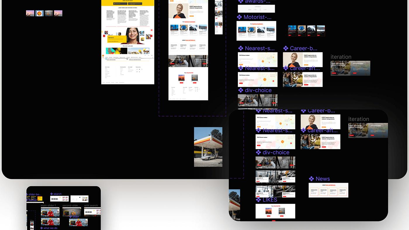 branding  Case Study design personal project redesign redesign case study shell UI/UX Web Design  web redesign