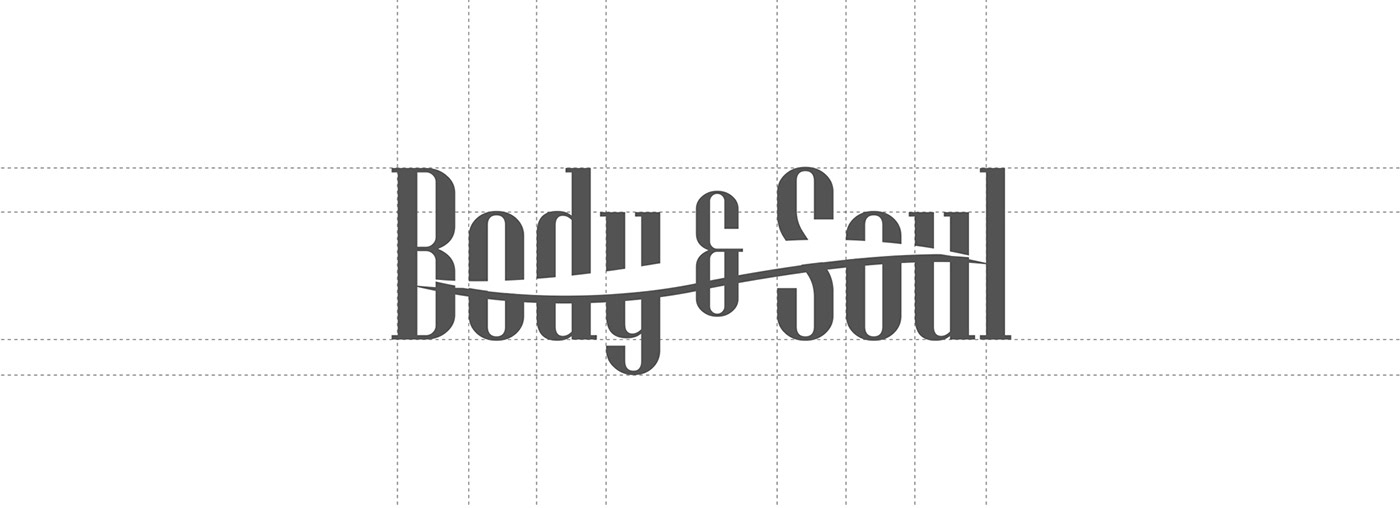 Body & Soul logo - Grid System