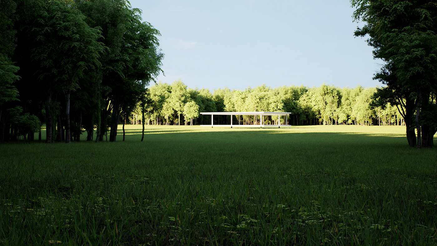 3D architecture archviz CGI environment exterior interior design  Landscape Render Unreal Engine 5