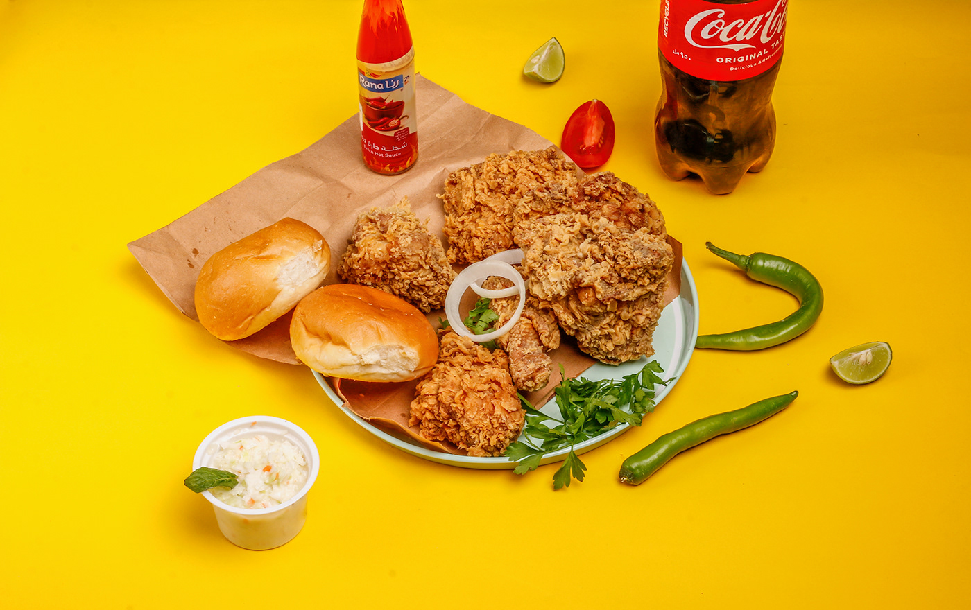 Fast food fried chicken friedchicken menu restaurant Advertising  burger campaign Photography 