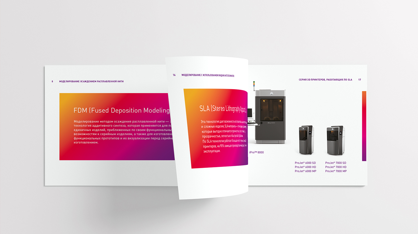 identity 3D minimal ArtDirection gradient 3d print branding  graphic design  corporate digital
