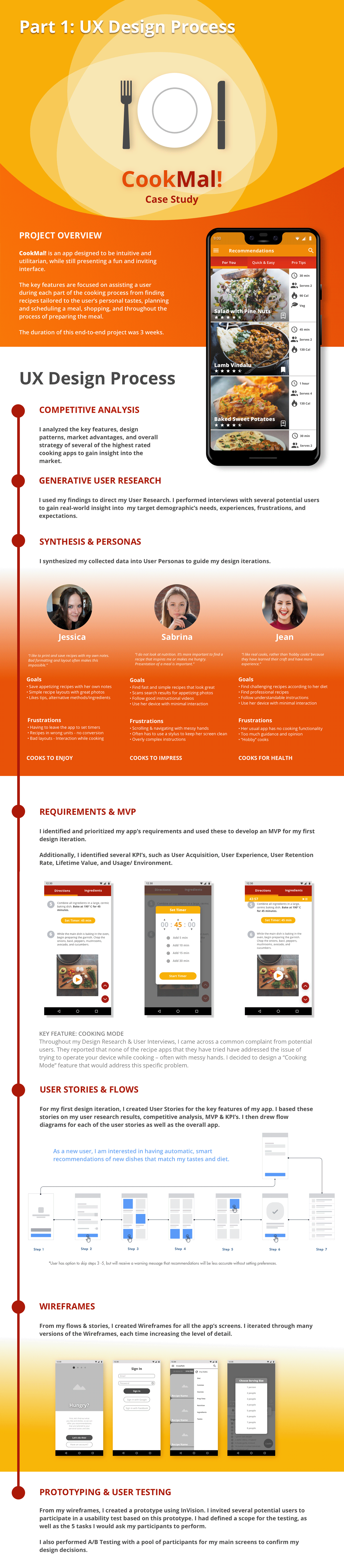 app Case Study personas Rapid Protoyping Requirements research user interviews ux wireframes