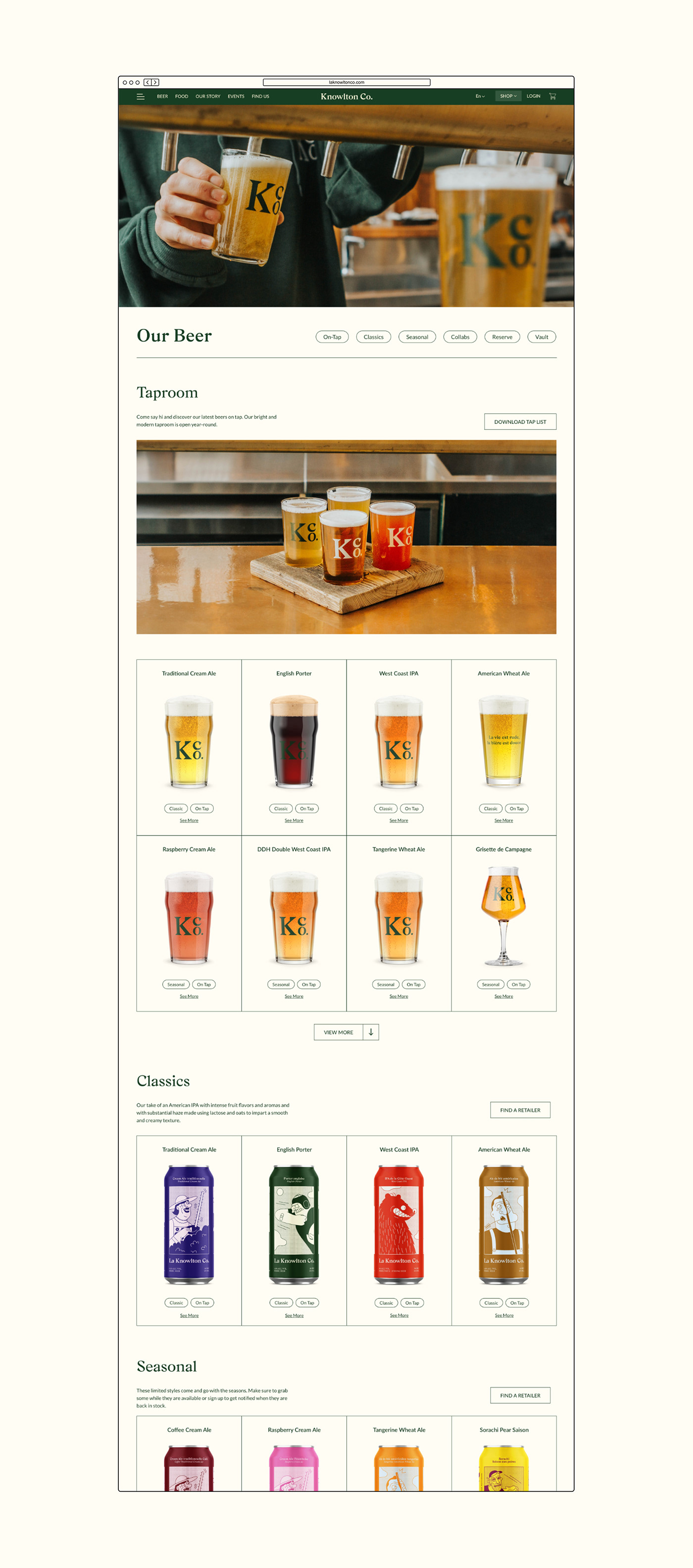 beer brewery craft beer ui design UI/UX user interface Web Web Design  Website wordpress