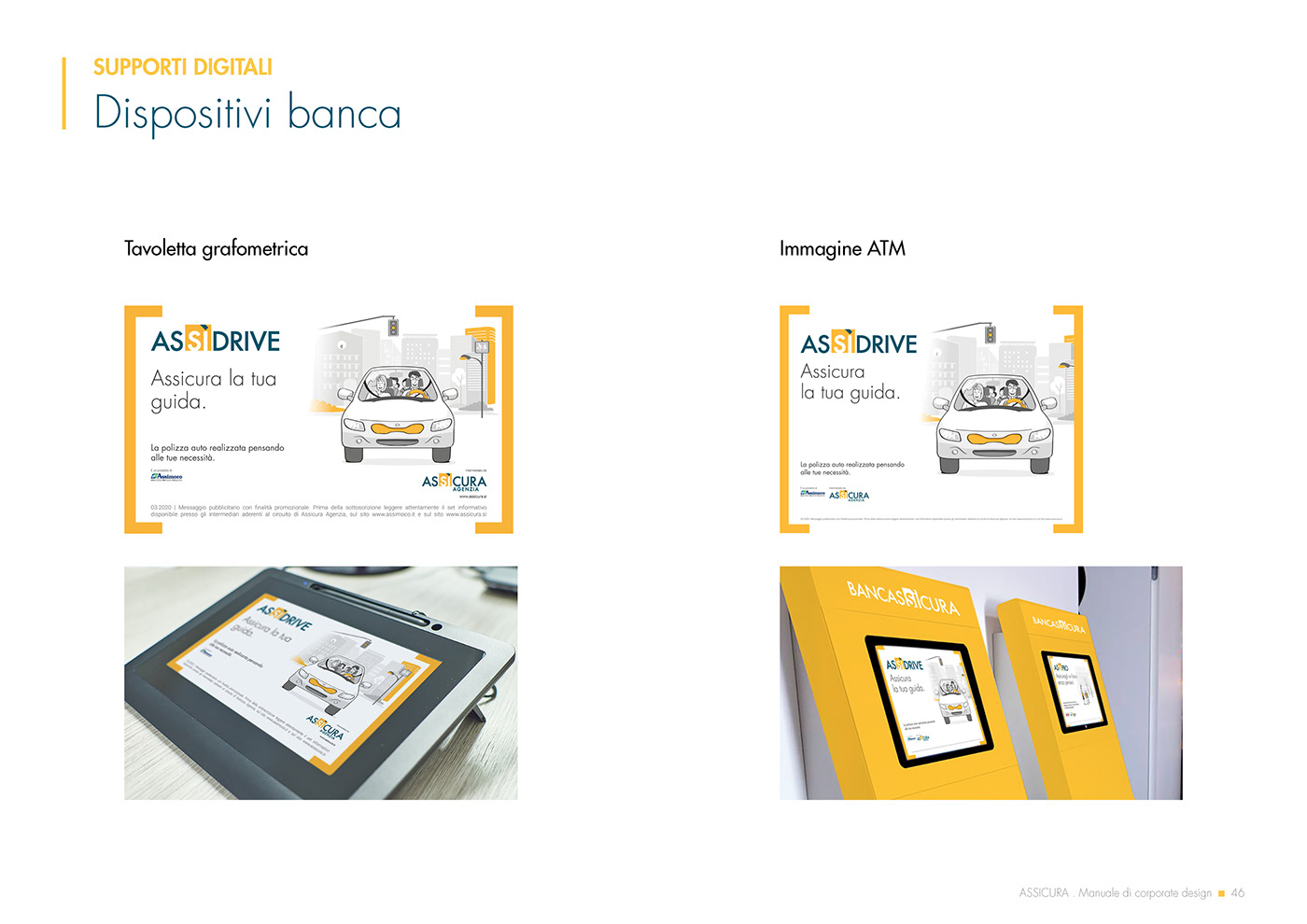 assicurazioni banche brand identity branding  corporate giallo identità Logo Design RESTYLING yellow
