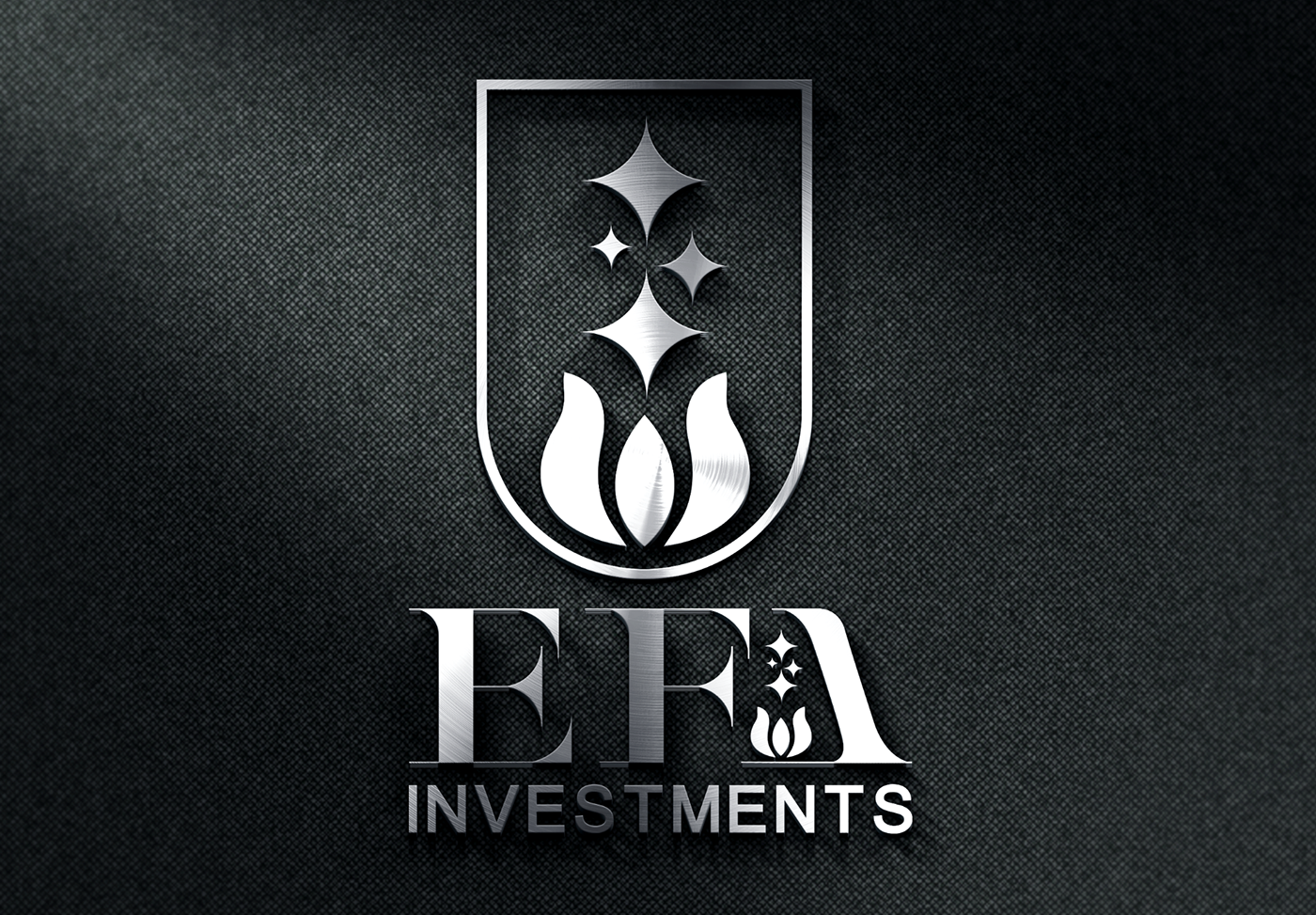 logos branding  advertisement business mockups graphic design  efa Flowers middle east logo Original