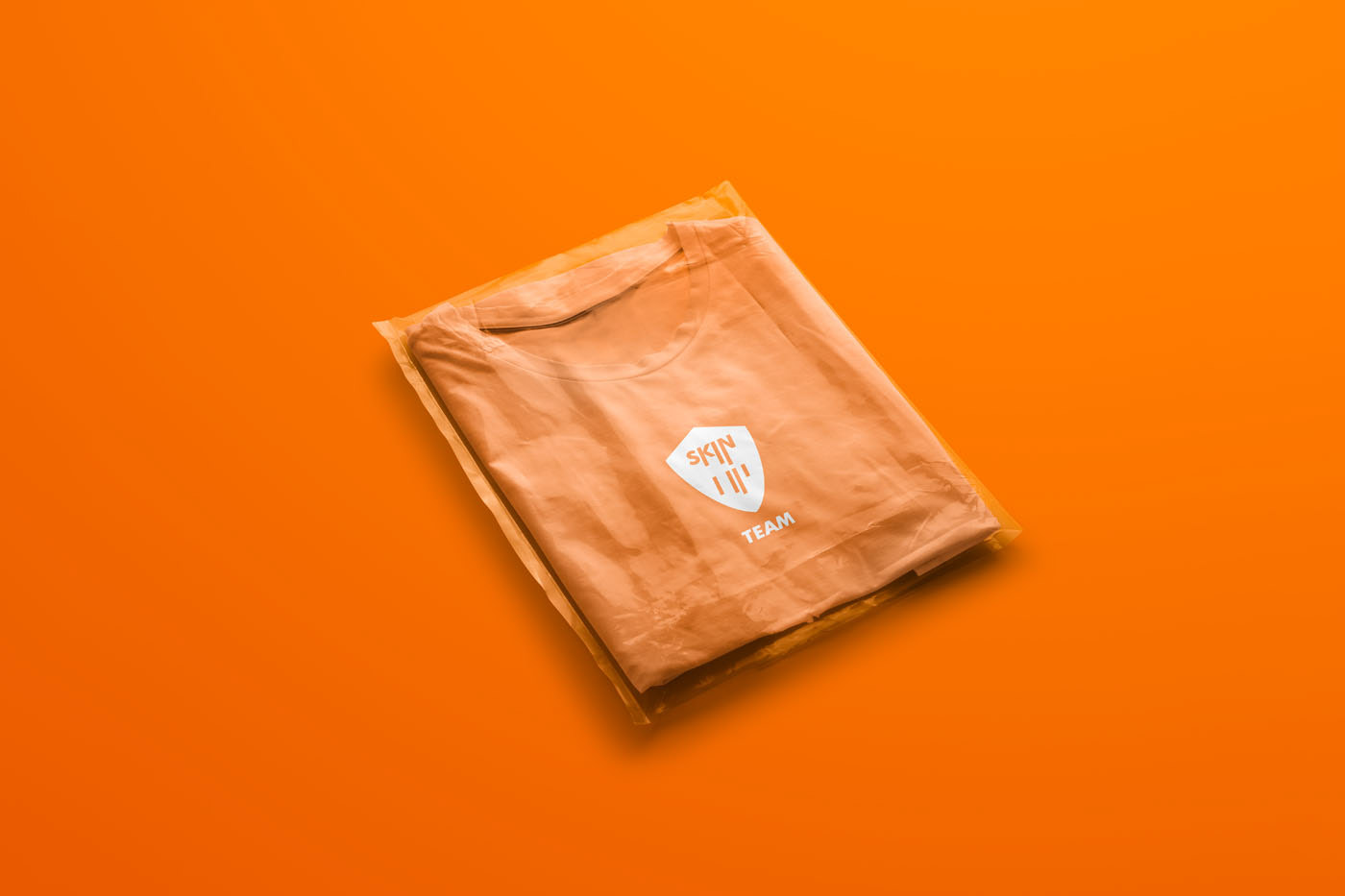 brand Clothing Dynamism orange Packaging shirt skin soccer sport store
