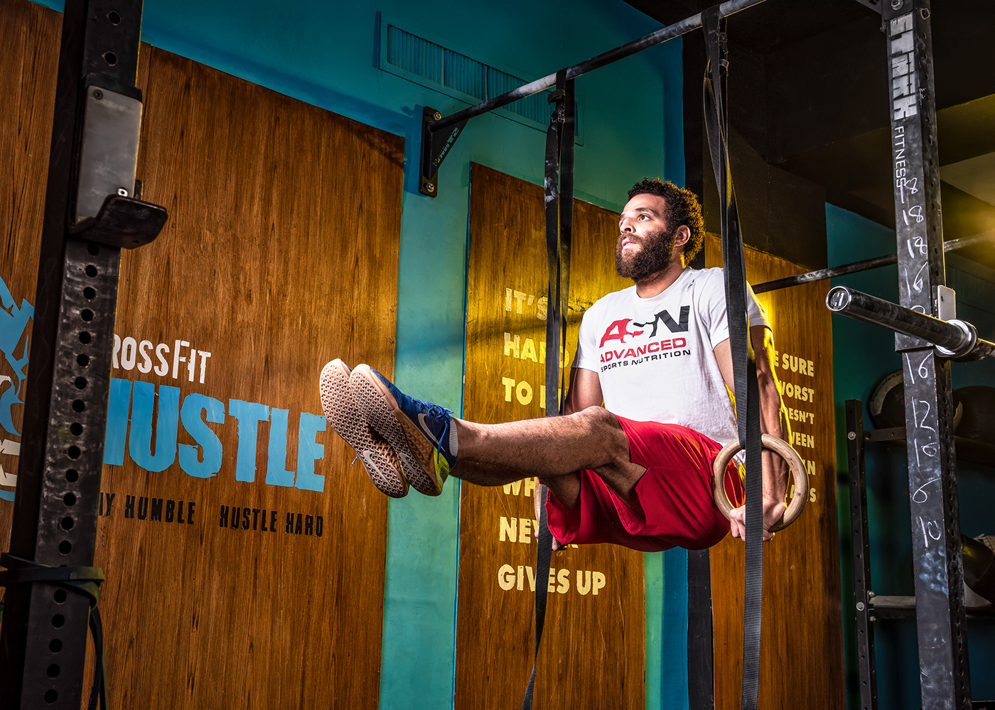 lighting Advertising  indoor Crossfit sports Photography  athletics sportive retouching 