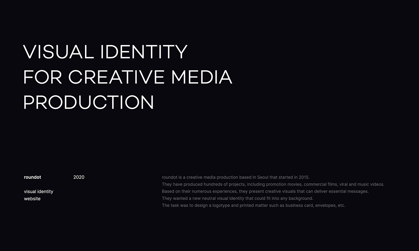 branding  CI identity logo Production