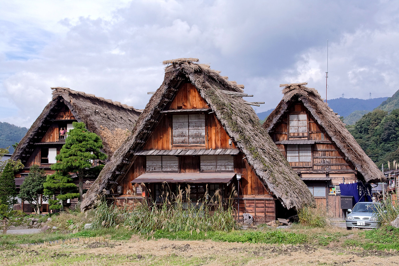 Old townscape japan historical site inn old house tradition Lightroom CC japan