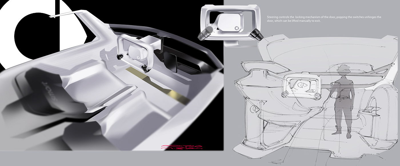 Smart concept smart for two minimaldesign smartinterior ev productdesign industrialdesign automotivedesign cardesign