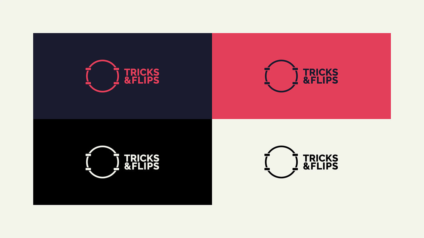 design graphic design  logo Logo Design merchandise Mockup ٍSign mockup skateboard tricks&flips logo tshirt mockup