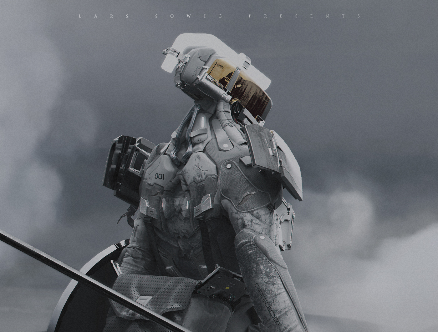sowig Space  Sci Fi robot mech Character concept game astronaut wallpaper