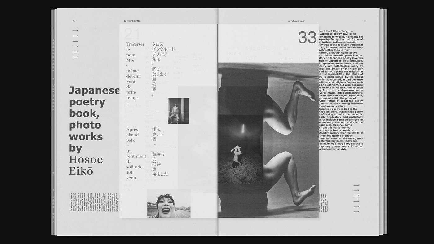 graphic design  typography   monochrome book Album Work  graphics Collection Project design