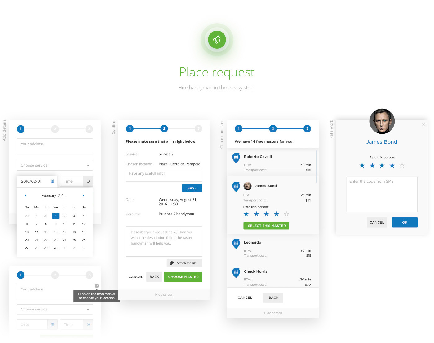dashboard IT service support mobile design UI ux photoshop Interface