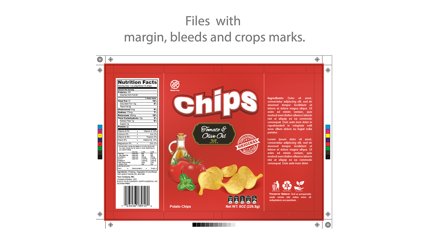 chips mockup aluminium bag mock-up crisp foil foiled Food  Mockup Multi-purpose package