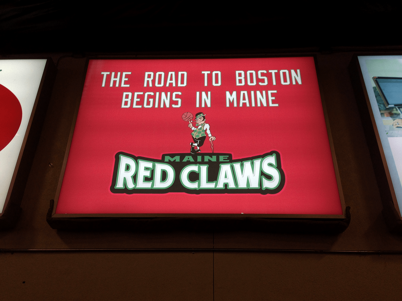 Maine Red Claws Maine Portland 5th Anniversary basketball
