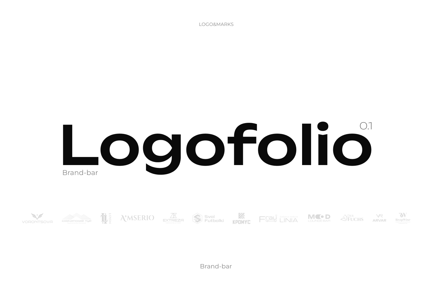 logofolio brand bar