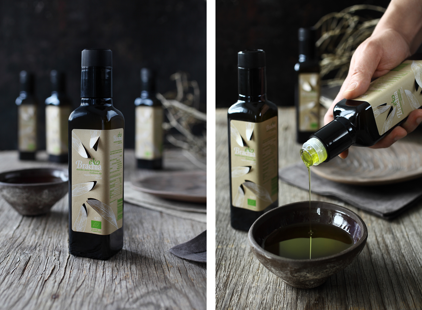 Brachia ekoBrachia product identity Olive Oil organic