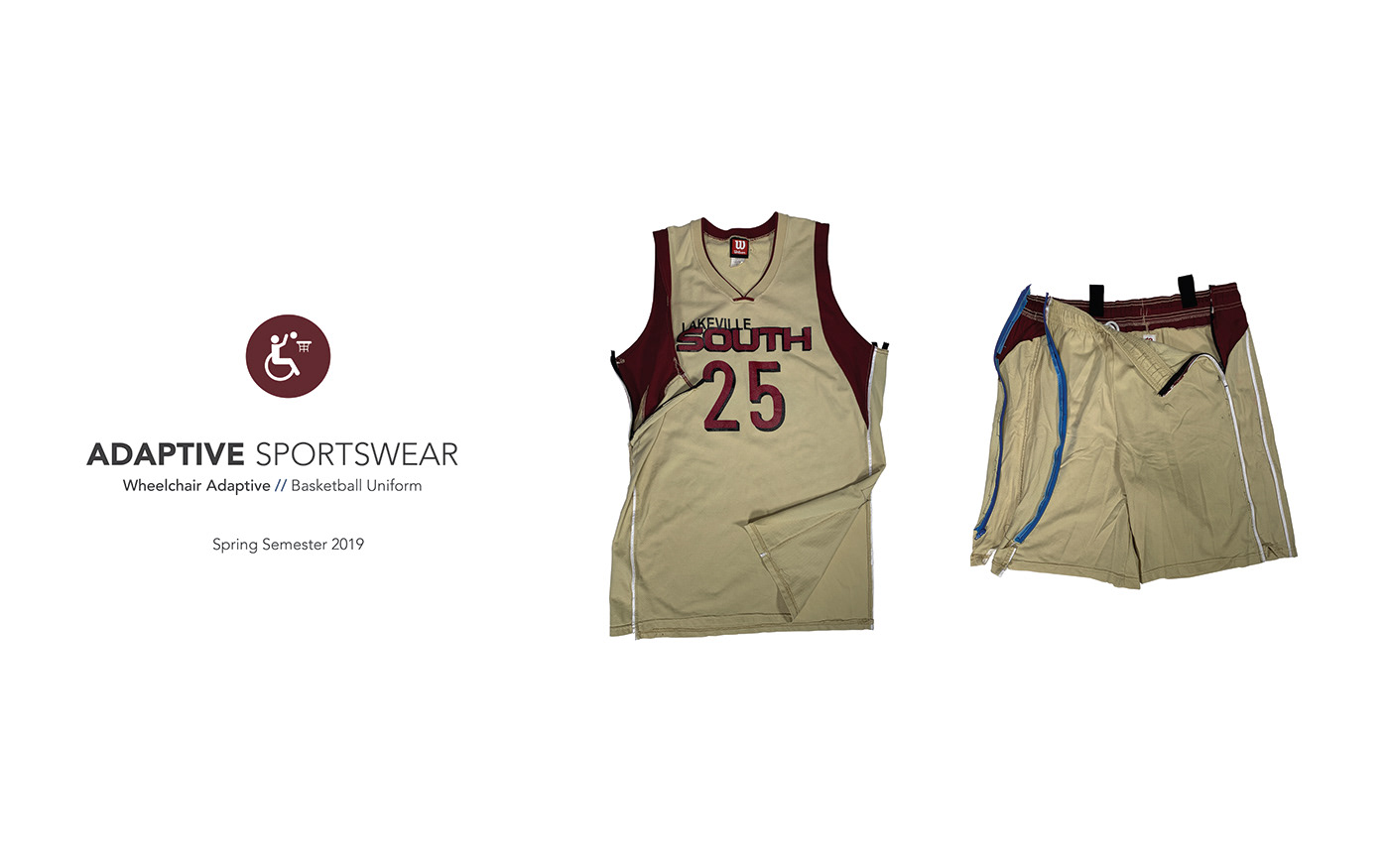 wheelchair apparel Sportswear Adaptive sports Active disability Clothing basketball uniform