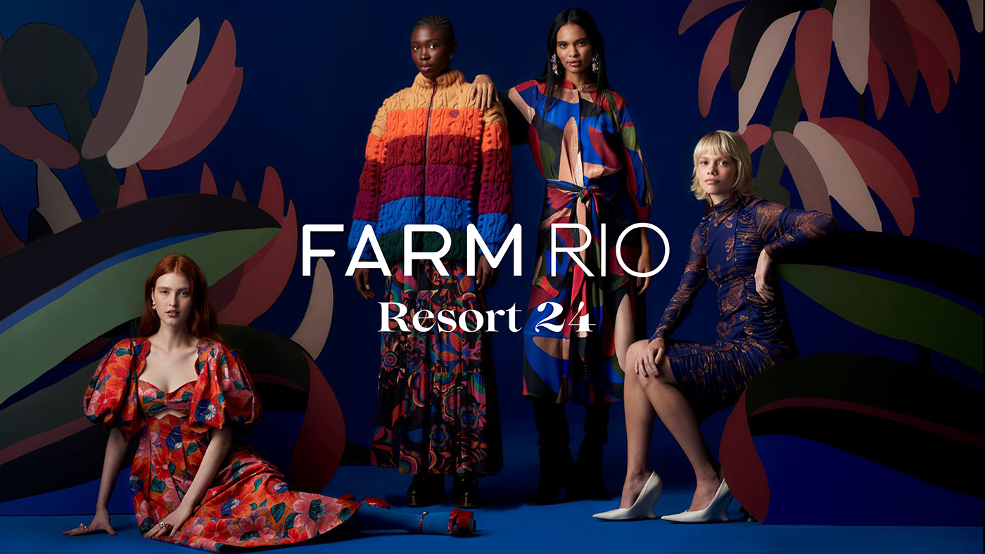 Clothing Fashion  moda Estampa pattern surface design print color Cores farm