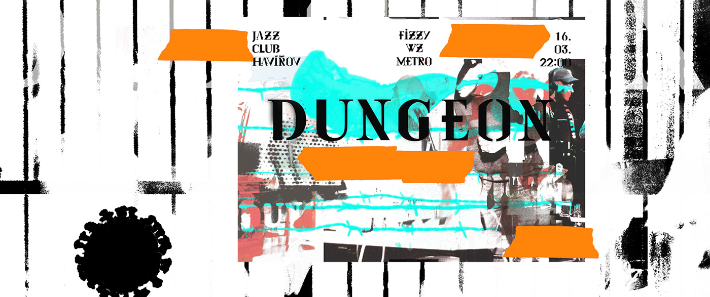 abstract analog bass dubstep Dungeon Merch music poster trash tshirt