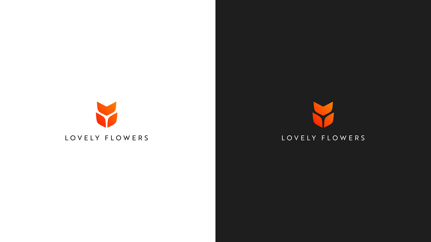 logo logofolio branding  minimal brand identity creative design flower Logotype modern