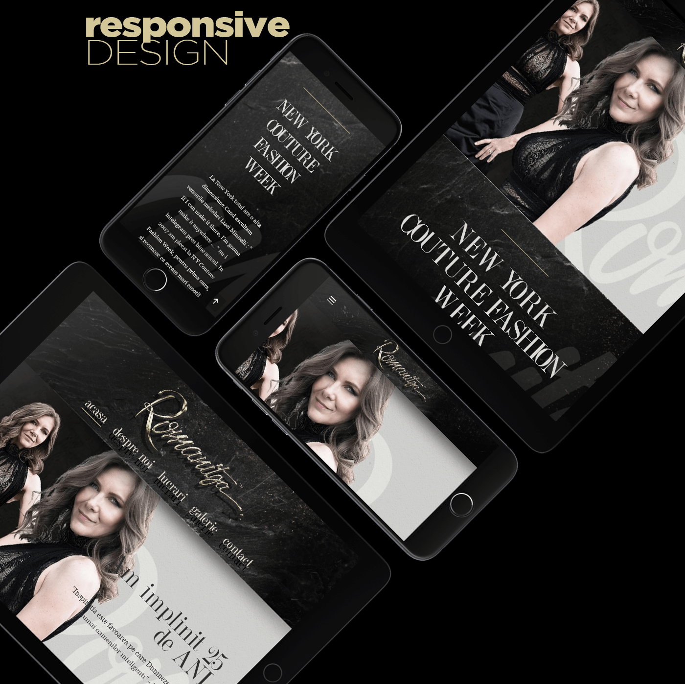 WebDesing Fashion  Responsive wordpress branding  graphic design 