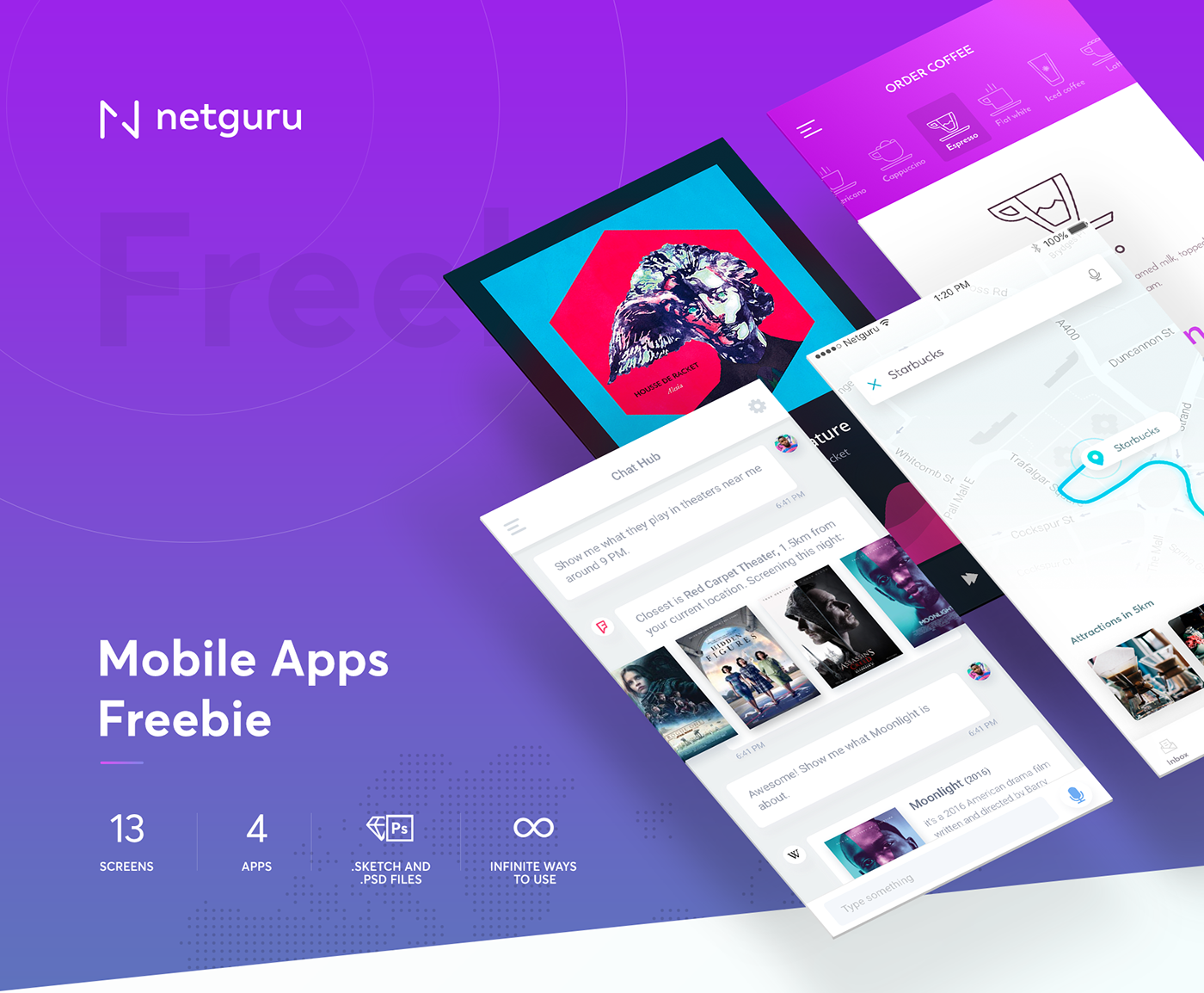 mobile ios app free freebie sketch photoshop material android music