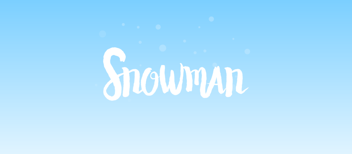 dancing Motion Art character animation winter snowman snow new year animation  Character design  motion design