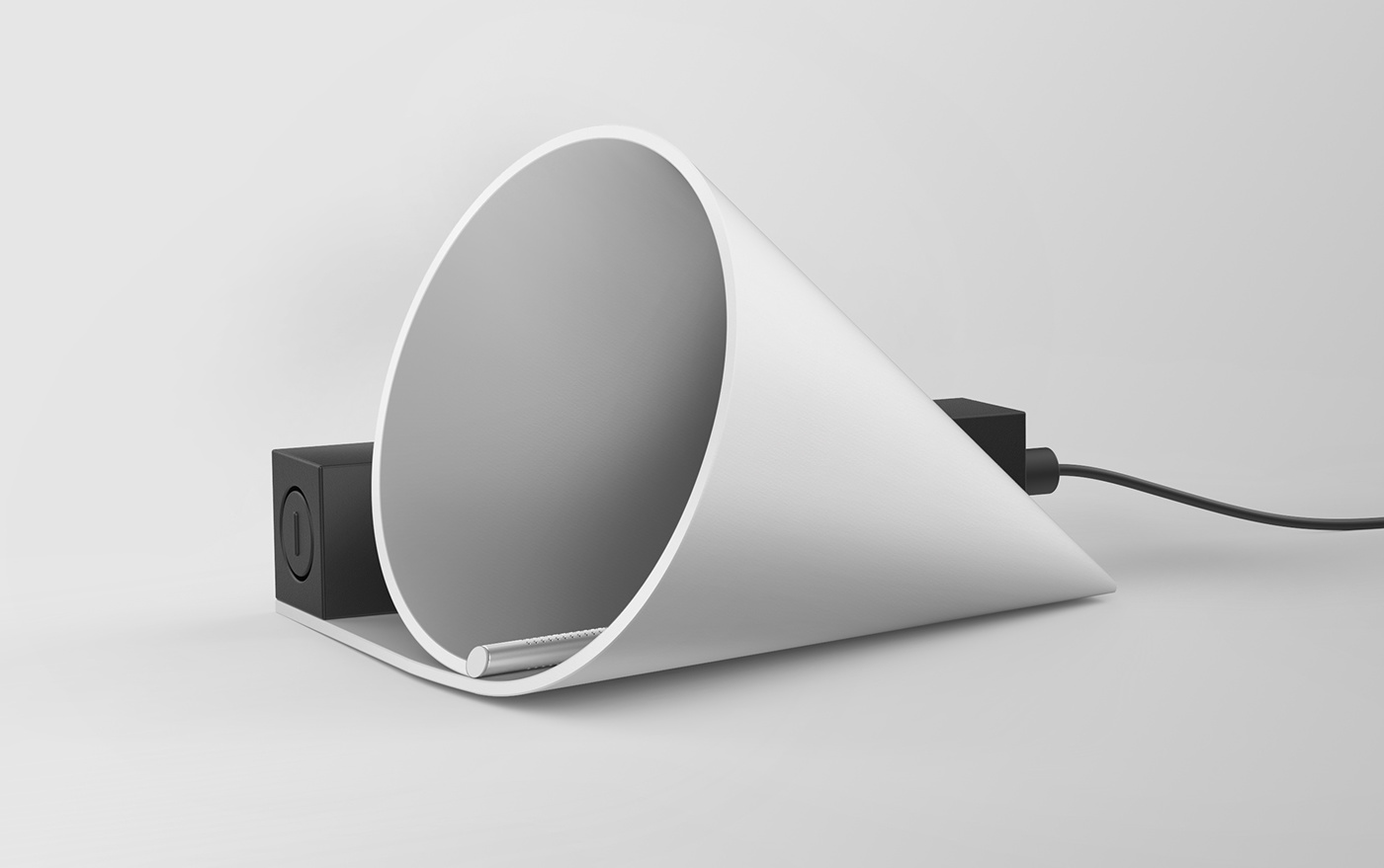 speaker interactive speaker nendo bigger louder smaller quieter